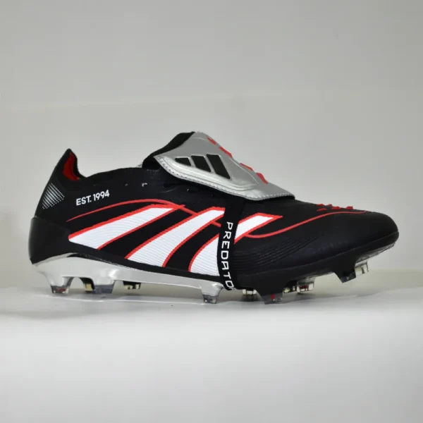 Adidas Predator Negro-Rojo-Plata