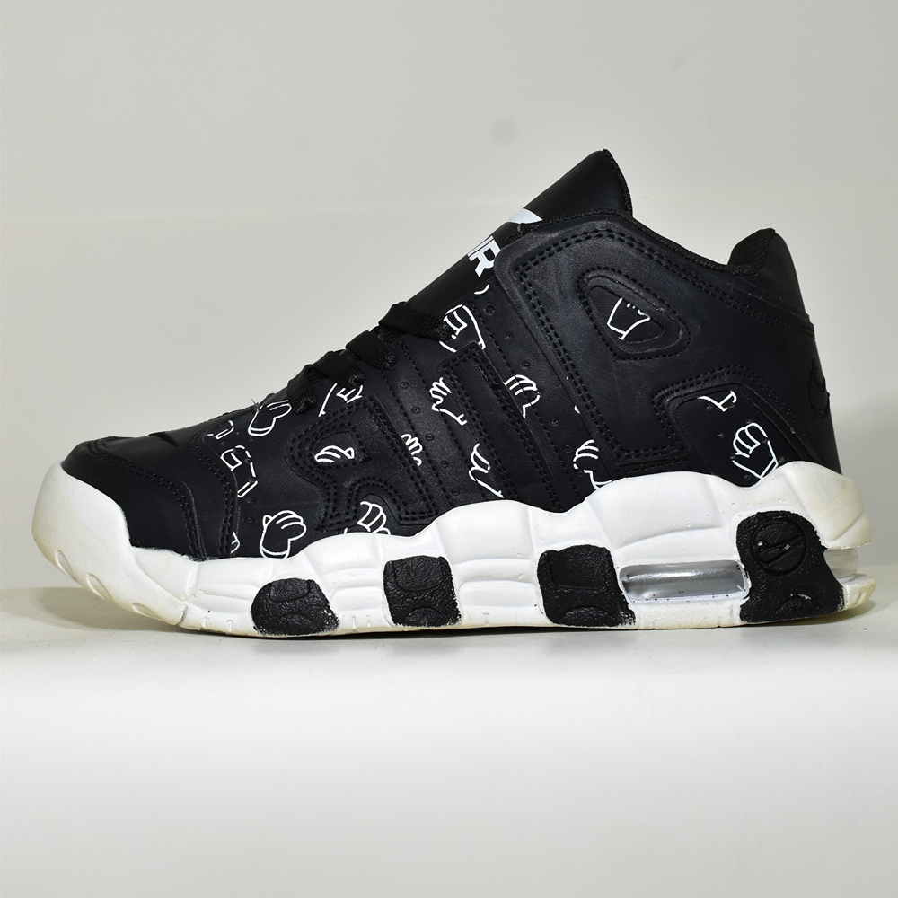 Nike Up Tempo - Negro Blanco Print