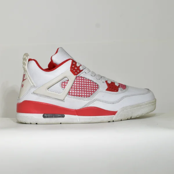 Jordan 4 – Blanco Rojo Eco