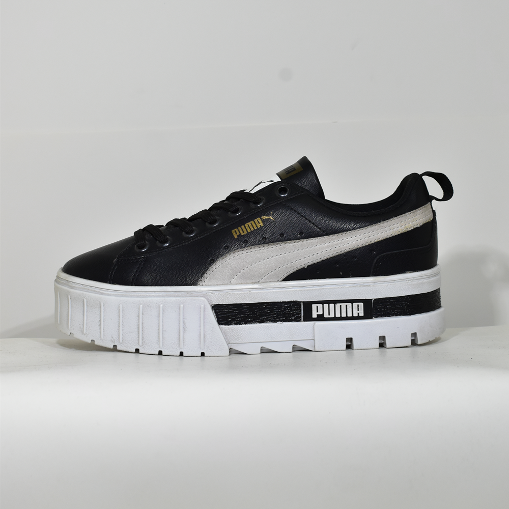Puma Mayze - Negro Blanco Eco