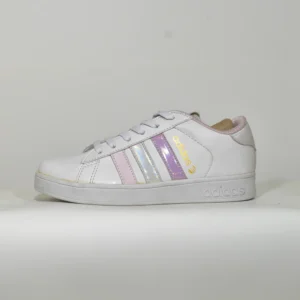 Adidas Court – Blanco Rosa Lila
