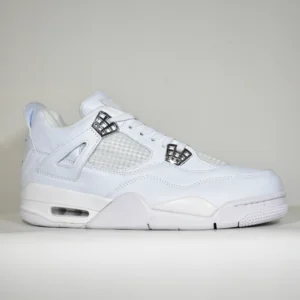 Jordan 4 – Blanco Plata