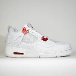 Jordan 4 – Blanco Rojo