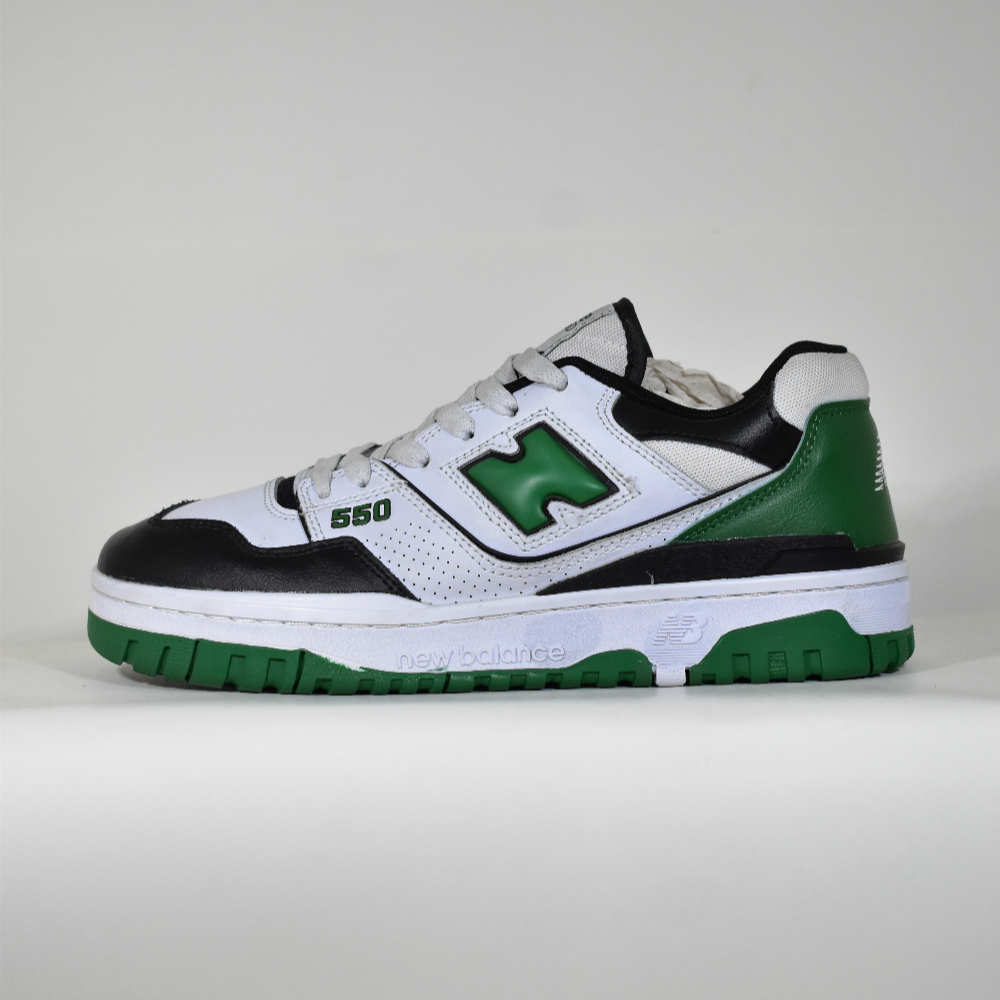 New Balance 550 - Blanco Verde Oscuro