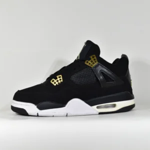Jordan 4 – Negro Dorado Blanco