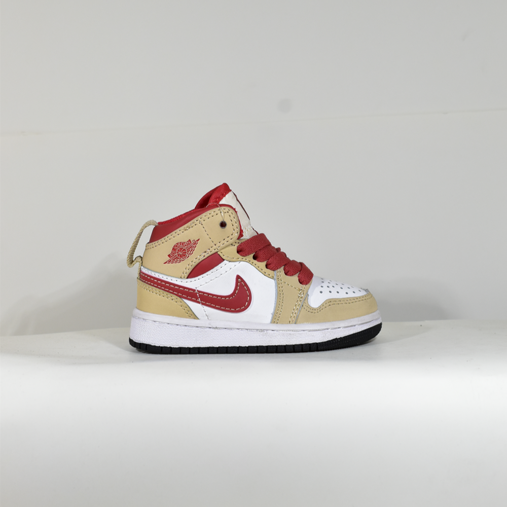 Jordan 1 - Beige Rojo