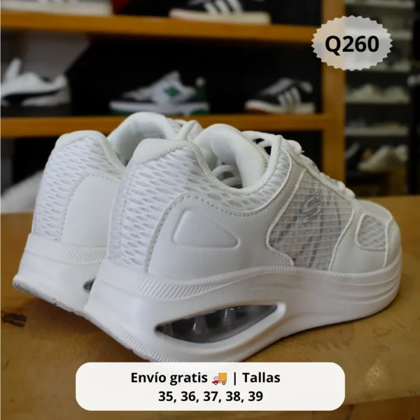 SKECHERS UNO 2 BLANCO GRIS